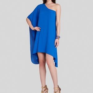 BCBG Alana one-shoulder dress